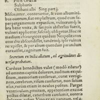 0096 - Page 77 - Emplastrum aureum ad vulnera, quod admiran dae est virtutis / Secretum ex India allatum, ad aegritudines diversas probatum