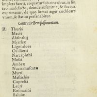 0100 - Page 81 - Contra pestem saepius probatum / Contra pestem suffimentum