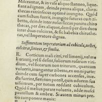 0143 - Page 124 - Suffimentum imperatorium ad cubicula, vestes, culcitras, linteos, & similia