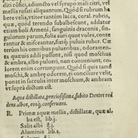 0208 - Page 189 - Aqua distillata, preciosissima, subito dentes reddens albos, eosque ; conservans