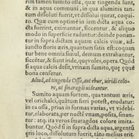 0215 - Page 196 - Ad Ossa, viridi colore tingenda / Aliud, ad tingenda Ossa, aut ebur, virid colore, ut smaragdi videantur / Ad Ossa, rubro coeruleo, uel aliis coloribus tingenda