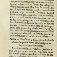 0279 - Page 260 - Album ad numismata, aliaque ; opera dealbandae etiam ad argentea opera antiqua expolienda, & tanquam renouanda