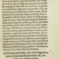 0282 - Page 263 - Ad ferrum, argentumque, aeris colore tingendum, quod ad inaurandum multo melius est, diutiusque auri colorem retinet