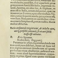 0295 - Page 276 - Ratio consumendi argenti uiui, ab inducto auro, aurique perfectè colorandi, sic ut auri solidi massa esse videatur