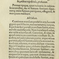 0307 - Page 288 - Ad muscas, araneas, scorpiones, aliarumque similia, aedibus expellenda, probatum / Ad culices
