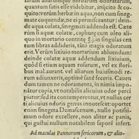 0323 - Page 304 - Ad maculas pannorum sericorum, & aliorum delendas