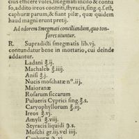 0336 - Page 317 - Aliter / Ad odorem Smegmati conciliandum, quo tonsores utuntur