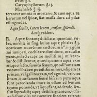 0338 - Page 319 - Aliud simplex & bonum / Aqua facilis, cutem leuem, tensam, splendidamque reddens