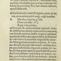 0339 - Page 320 - Ad faciei maculas, omnes lentigines, etiam & cutem attenuandam, pulchramque conservandam