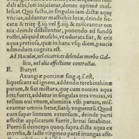 0340 - Page 321 - Aqua, ad faciem & manus pulcherrimas reddendas / Ad maculas, uel cicatrices delendas morbo Gallico, uel alia affectione contractas
