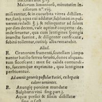 0354 - Page 335 - Ad lentigines faciei / Aliud / Ad omnis generis pustulas faciei, ex hepatis calore venientes