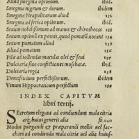 0384 - Page sans numérotation - Index capitum libri tertii