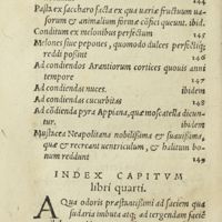 0385 - Page sans numérotation - Index capitum libri quarti