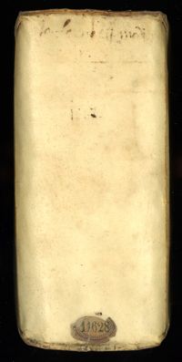 0001 - Page sans numérotation - [Dos]