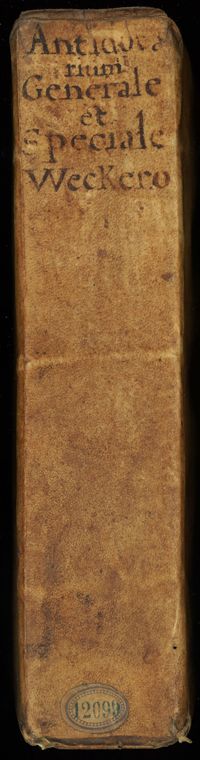 0001 - Page sans numérotation - [Dos]