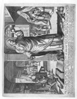 [Représentation allégorique du médecin en tant que Dieu]