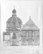 Photographie d'un plan de bâtiment