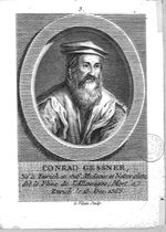 Gessnet / Gesner / Philiastre, Conrad / Evonyme (1516-1565)
