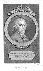 Reimarus, Johann Albrecht Heinrich (1729-1814)