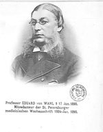 Wahl, Eduard von (-1890)