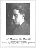 Marañon y Posadillo, Gregorio (1867-1960) (1887-1960)