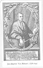 VAN HELMONT, Jean Baptiste (1577-1644)