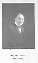 BELOU, Pedro (1884-1954)