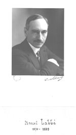 LABBE, Marcel Ernest (1870-1939)