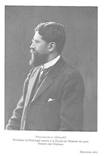 Professeur Collet. Professeur de pathologie interne à la Faculté de Médecine de Lyon. Médecin des Hô [...]