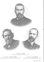 Roux, Emile, Pierre Paul (1853-1933) / Metchnikoff, Elie (1845-1916) / Calmette, Albert Léon Ch. (18 [...]