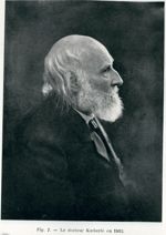 Portrait de Koeberlé en 1912 - Le docteur Koeberlé et son oeuvre