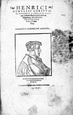 Henricus Cornelius Agrippa - De occulta philosophia libri tres