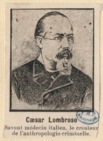 Lombroso, Cesare / Caesar (1836-1909)