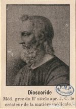 Dioscoride / Dioscorides, Pedacius