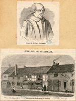 Shakspeare, William / La maison de Shakspeare, à Stratford