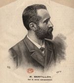 M. Bertillon. Chef du service anthropométrique