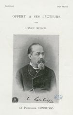 Le professeur Lombroso