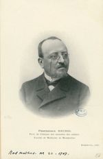 Professeur Baumel - Nos Maîtres. Revue graphique mensuelle des illustrations médicales du monde