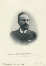 Professeur Budin - Nos Maîtres. Revue graphique mensuelle des illustrations médicales du monde