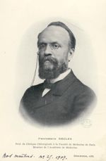 Professeur Reclus - Nos Maîtres. Revue graphique mensuelle des illustrations médicales du monde