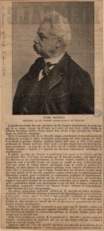 Guido Baccelli, président du XIe congrès international de médecine - La semaine médicale