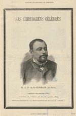 M. le Dr de Saint-Germain - Archives provinciales de chirurgie