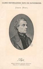 Joseph Hyrtl - Galerie hervorragender ärzte und naturforscher