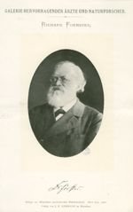 Richard Foerster - Galerie hervorragender ärzte und naturforscher