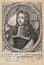 La Martinière, Pierre Martin de (1634-1676)