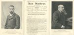 Docteur A. E. J. Yersin, Professeur Desgrez - Nos Maîtres. Revue graphique des illustrations médical [...]