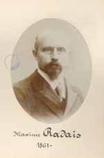 Radais, Maxime Pierre François (1861-1959)