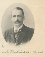 Berthelot, Daniel (1865-1927)