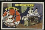 Les rayons X. Radiographie. Librairie Gedalge, 75, rue des Saints-Pères, Paris-Vie