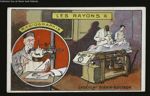 Les rayons X. Radiographie. Chocolat Guérin-Boutron.. Chocolat Guérin-Boutron 23 & 25 rue du Maroc - [...]